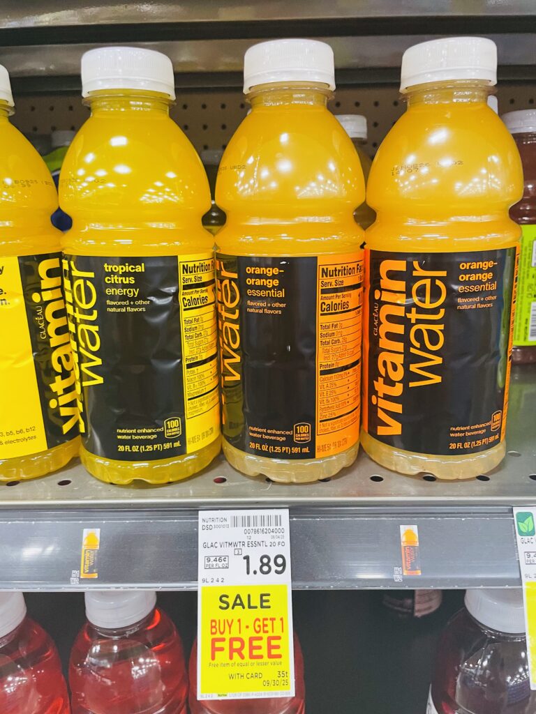 vitamin water kroger shelf image (1)