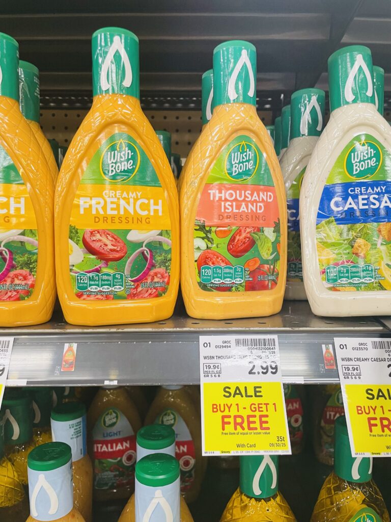 wish-bone dressing kroger shelf image (2)