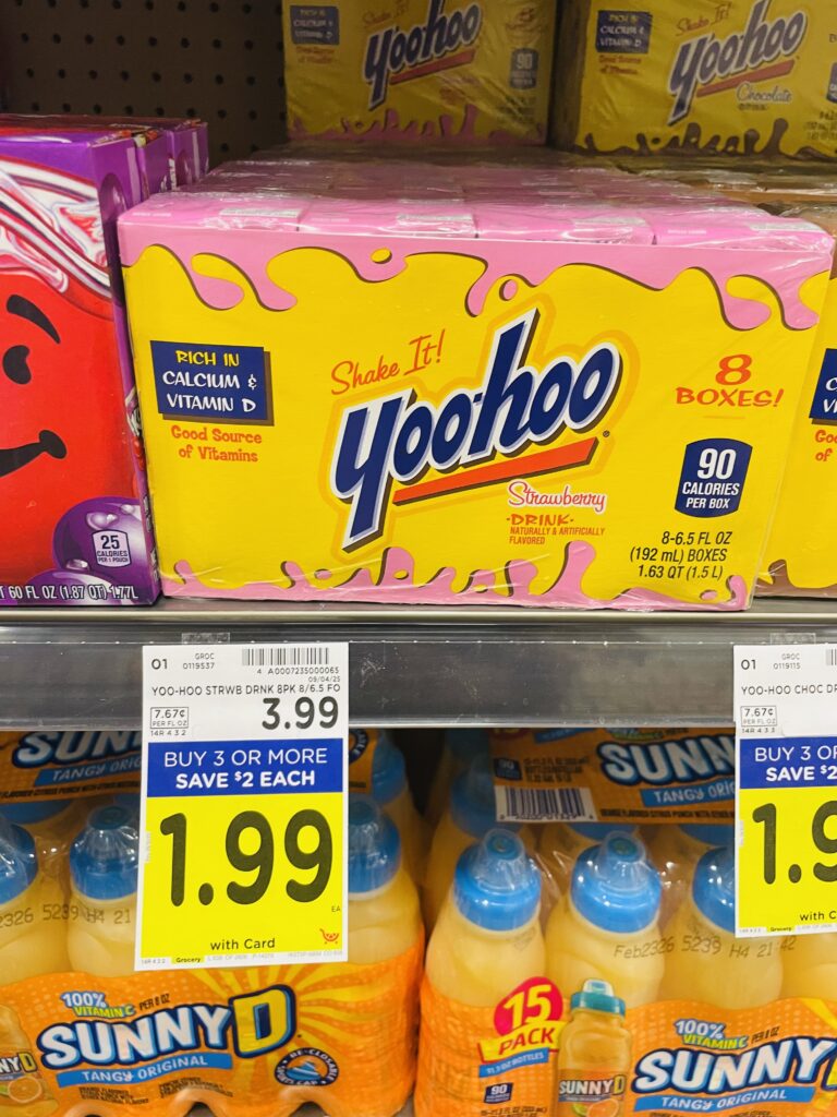Yoohoo Drinks as low as $1.99! - Kroger Krazy