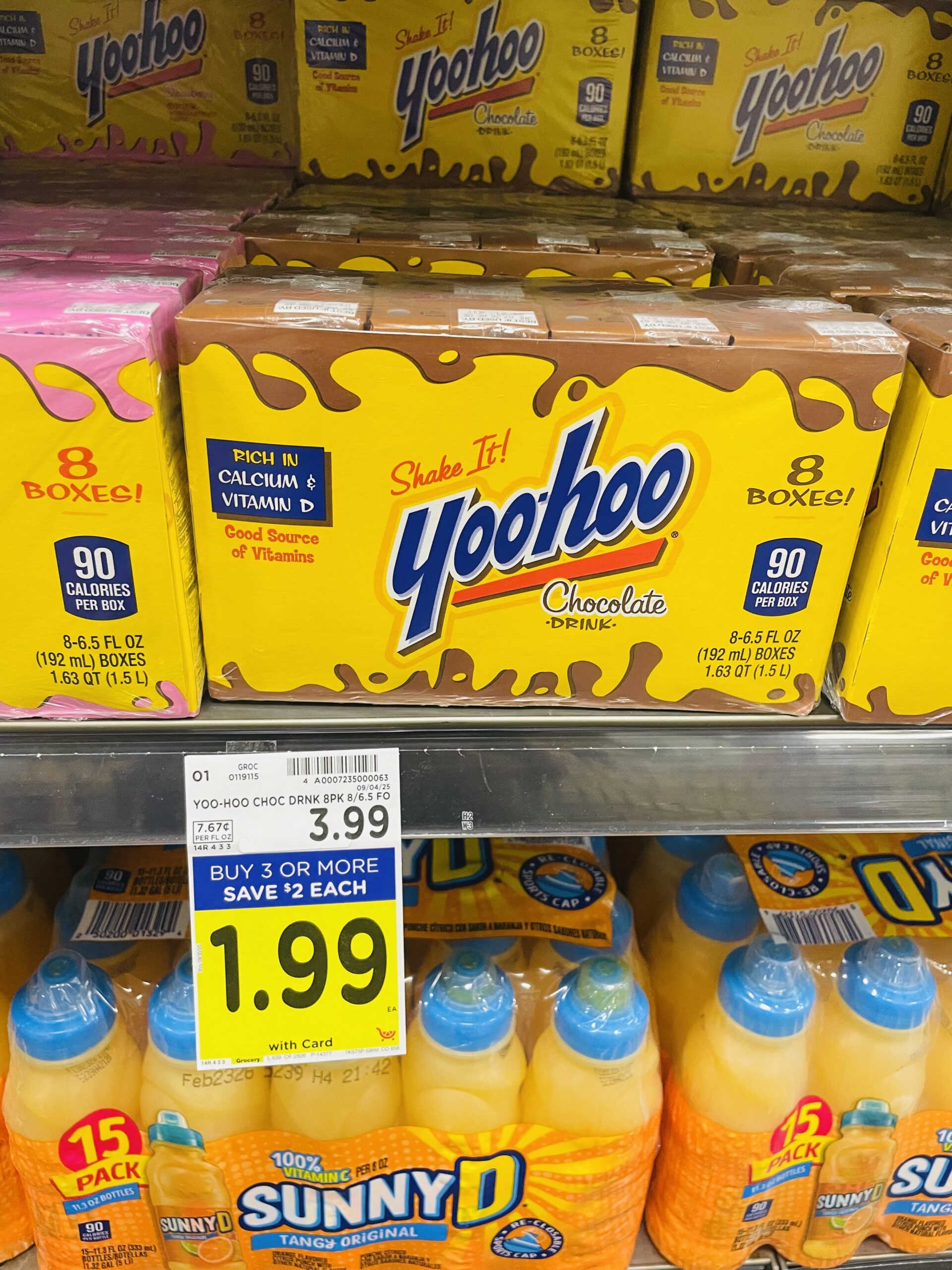 Yoohoo Drinks as low as $1.99! - Kroger Krazy
