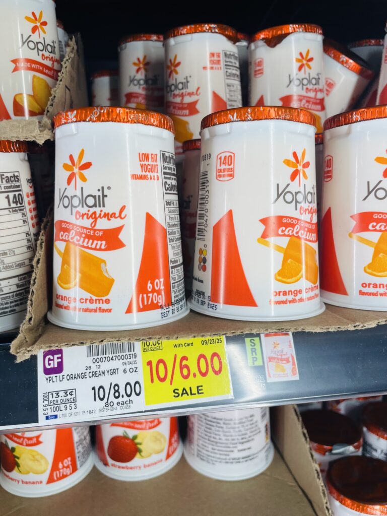 yoplait yogurt singles kroger shelf image (1)