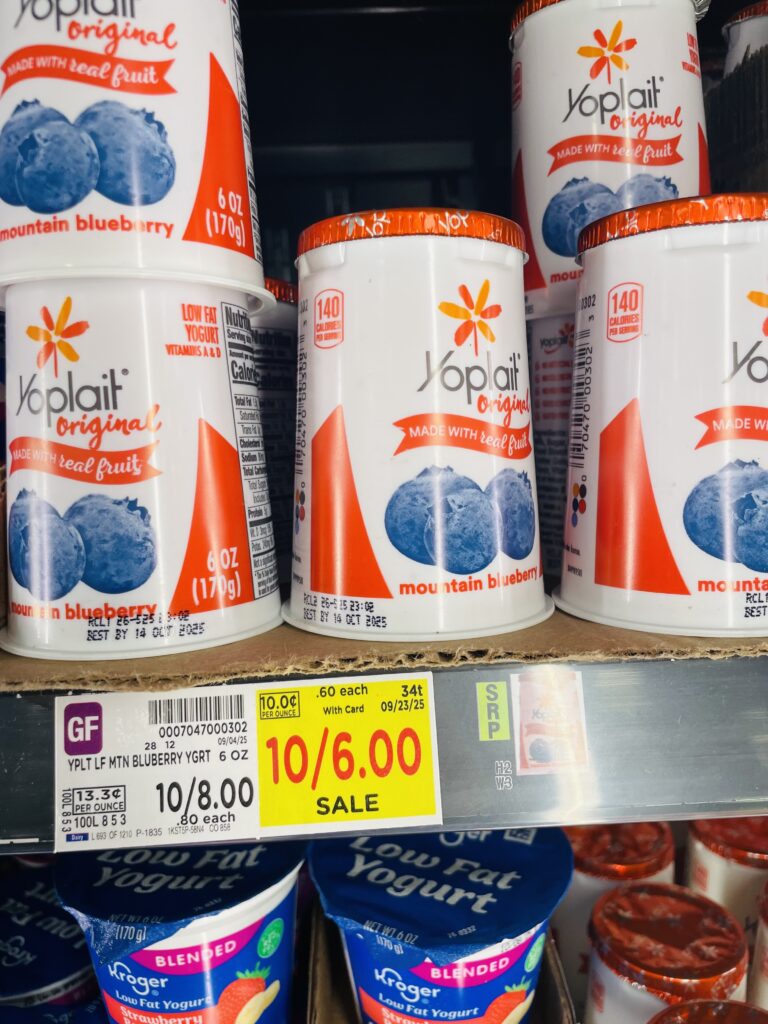 yoplait yogurt singles kroger shelf image (1)