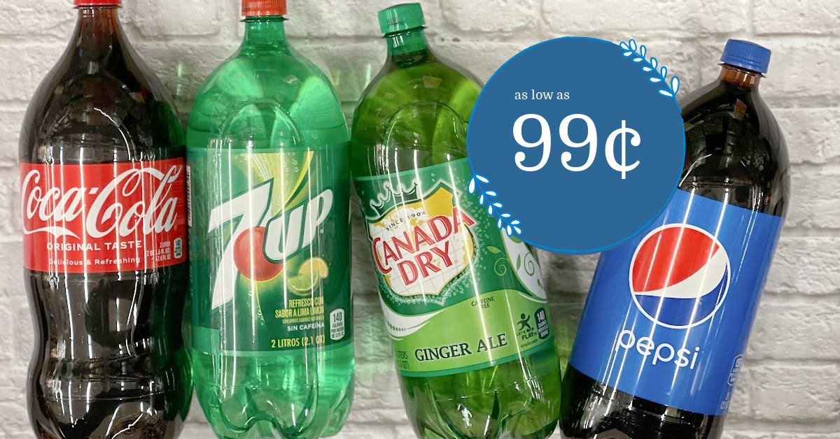 2 Liter Pop as low as 99¢ (Regional price difference) ! - Kroger Krazy