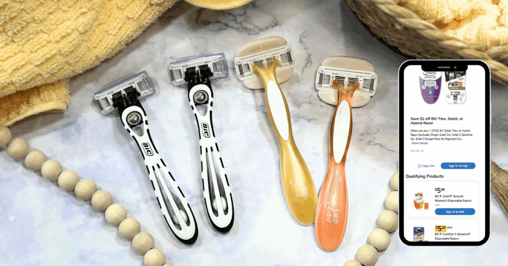 BIC Kroger Digital Coupon