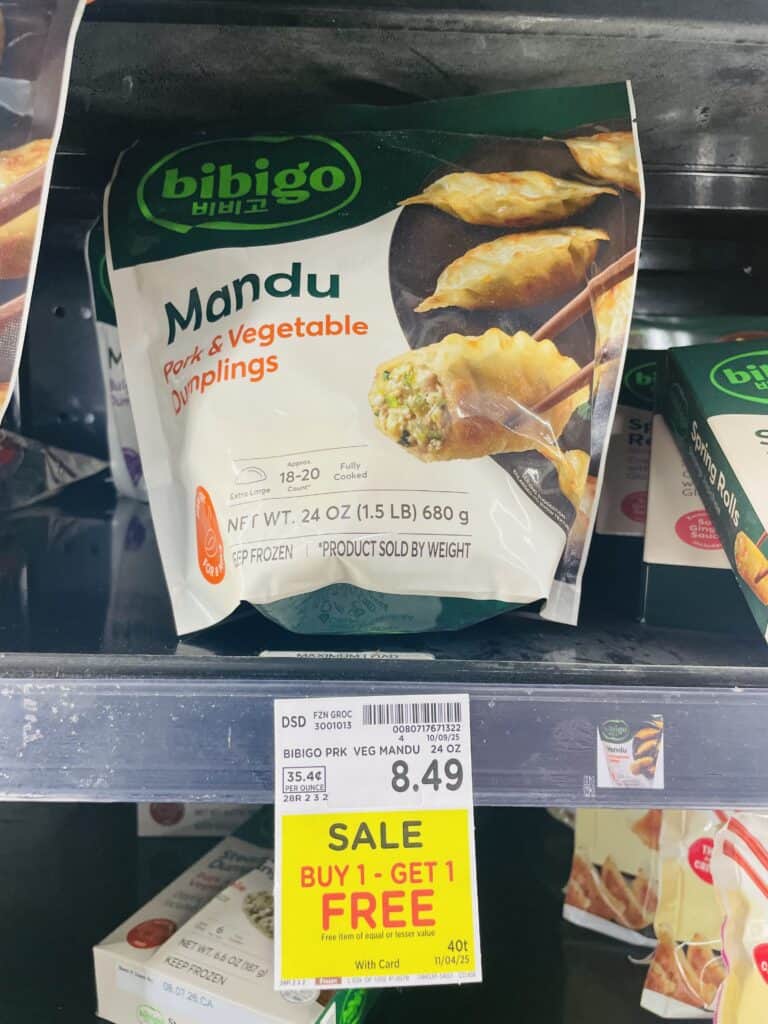 Bibigo bogo kroger shelf image 