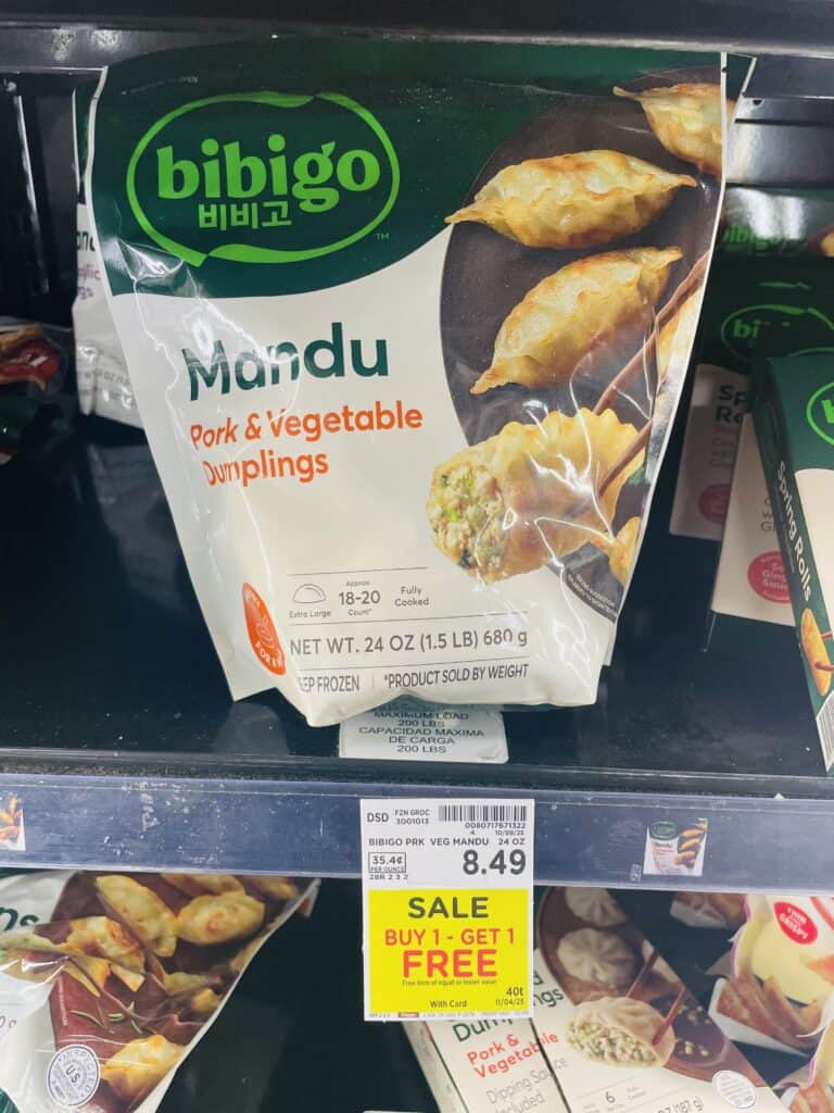 Bibigo bogo kroger shelf image 