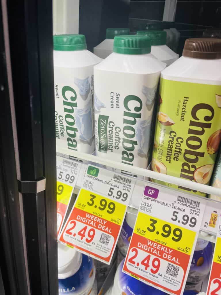 Chobani Kroger Shelf Image