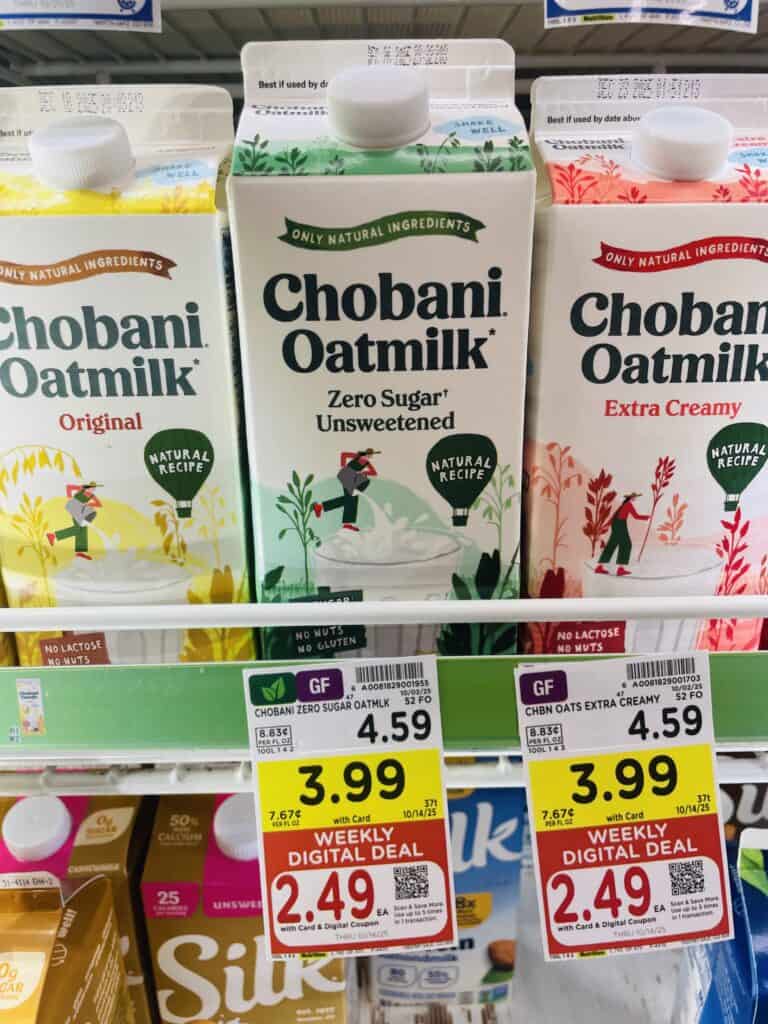 Chobani Kroger Shelf Image
