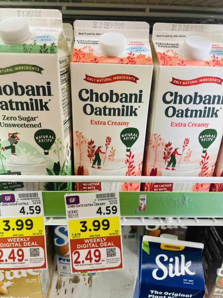 Chobani Kroger Shelf Image