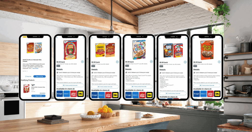 General Mills Cereals Ibotta Rebates Kroger
