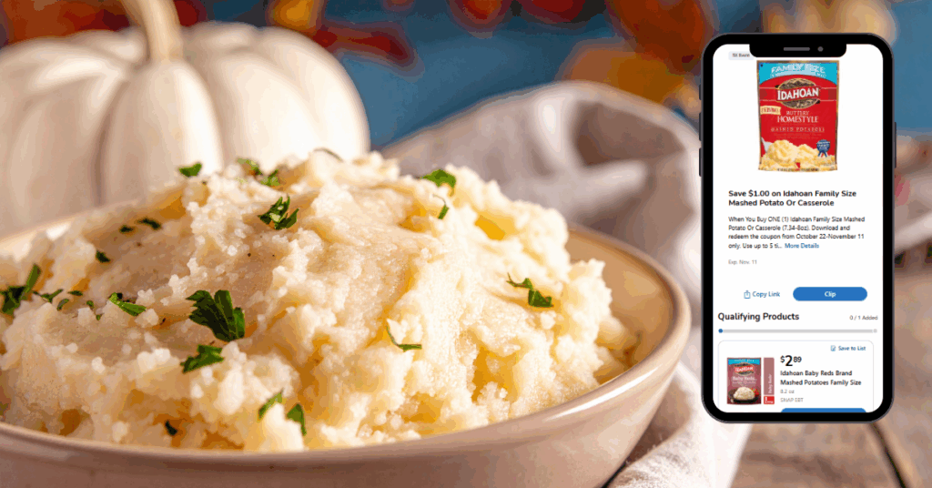 Idahoan potatoes kroger digital coupon