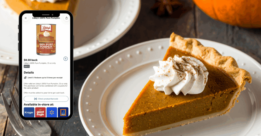 Libby's Pumpkin Kroger Ibotta Rebate