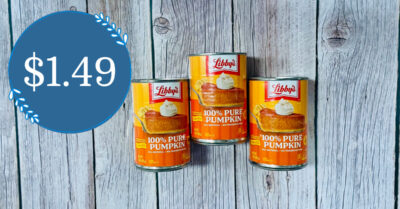 Libby's Pure Pumpkin Kroger Krazy