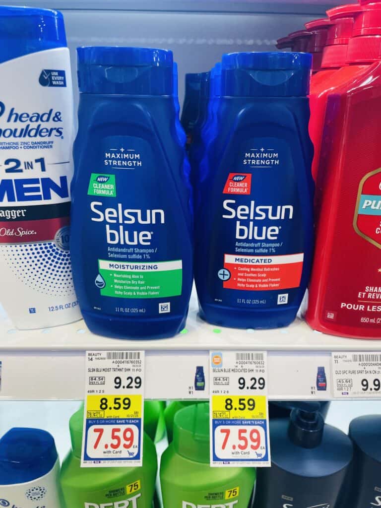 Selsun Blue Kroger Shelf Image