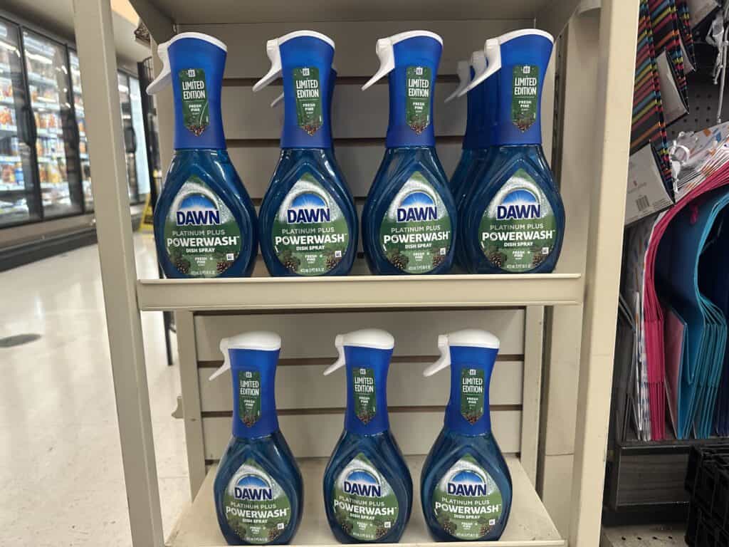 Dawn Powerwash Kroger shelf Image