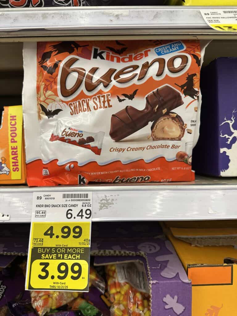 Kinder Bueno Snack Size Halloween Kroger Krazy