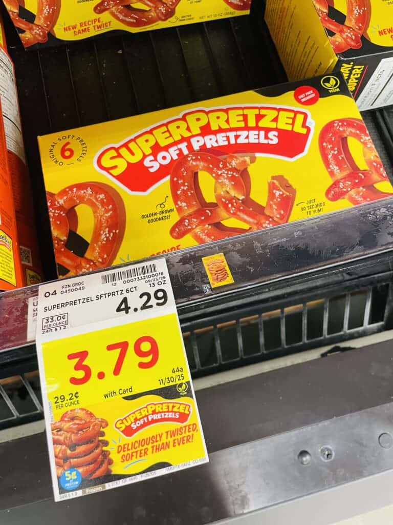 superpretzel kroger shelf image