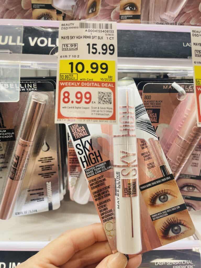 NYX and Maybelline New York Kroger Shelf Image