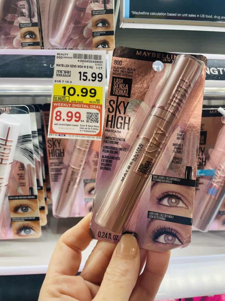 NYX and Maybelline New York Kroger Shelf Image