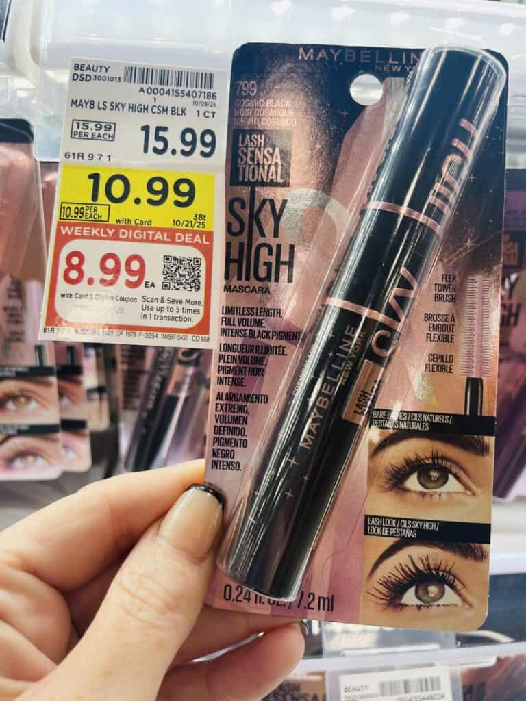 NYX and Maybelline New York Kroger Shelf Image