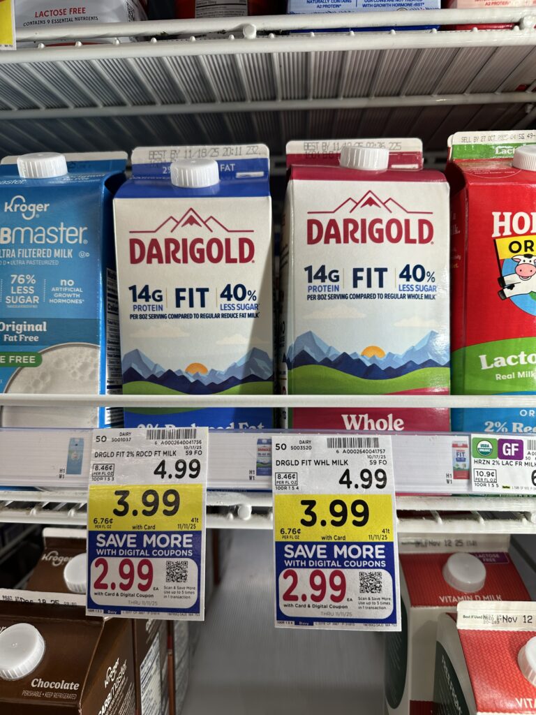 darigold milk kroger shelf Image