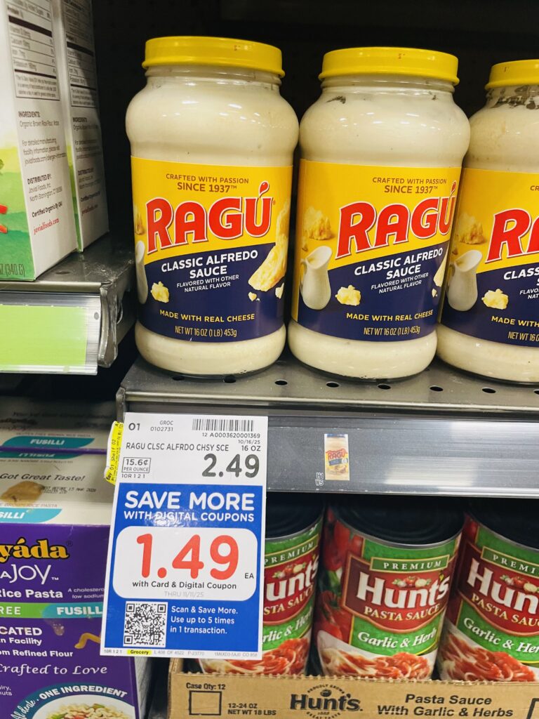 ragu kroger shelf image