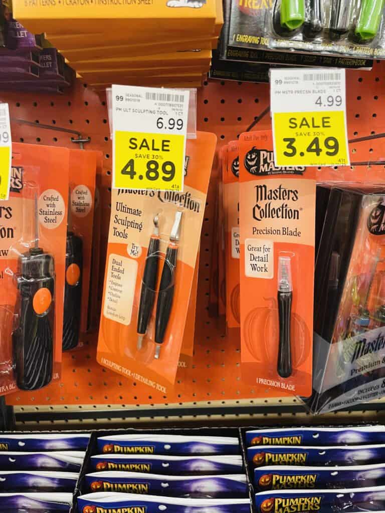 Pumpkin Masters Carving Kroger Shelf Image