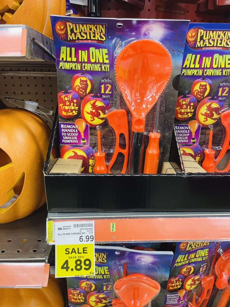 Pumpkin Masters Carving Kroger Shelf Image