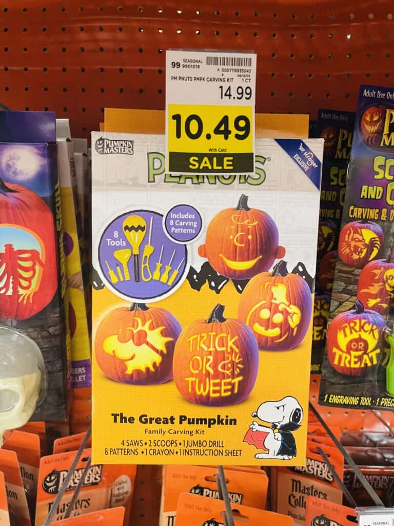 Pumpkin Masters Carving Kroger Shelf Image
