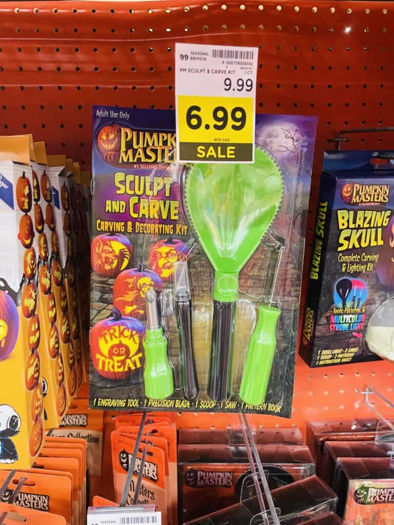 Pumpkin Masters Carving Kroger Shelf Image