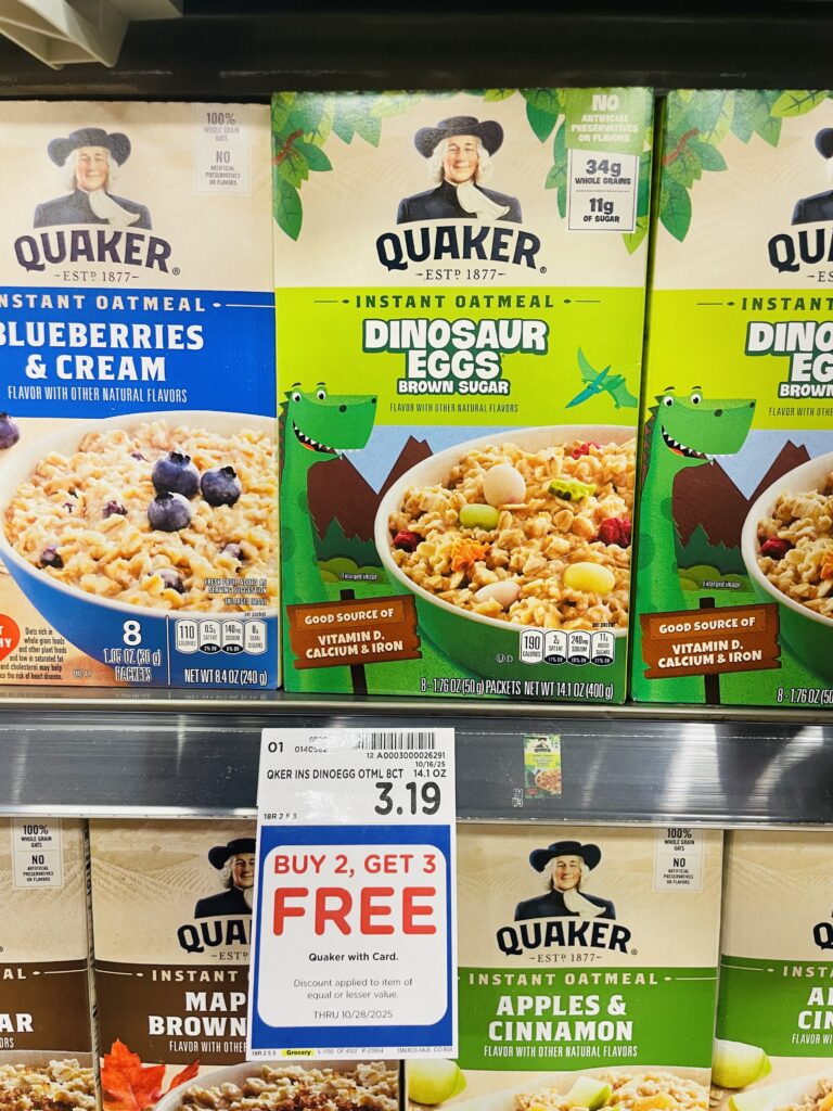 Quaker Kroger Shelf Image