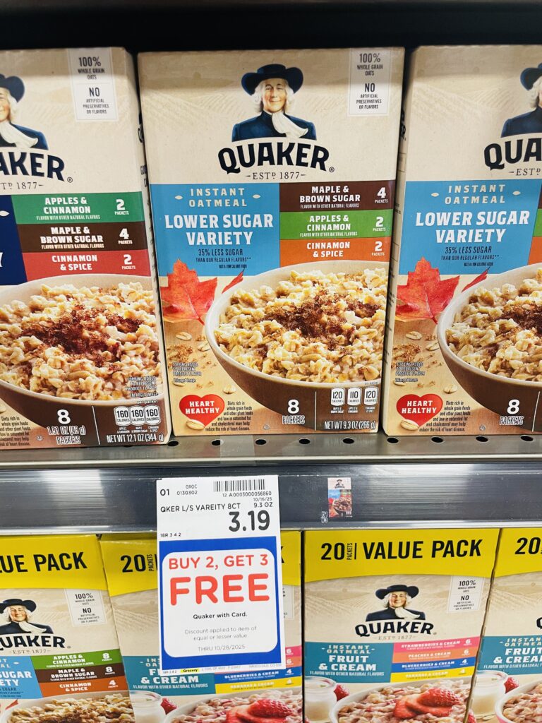 Quaker Kroger Shelf Image