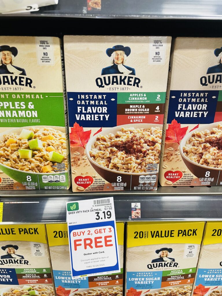 Quaker Kroger Shelf Image