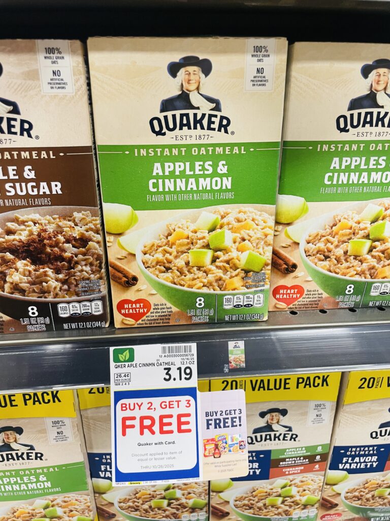 Quaker Kroger Shelf Image