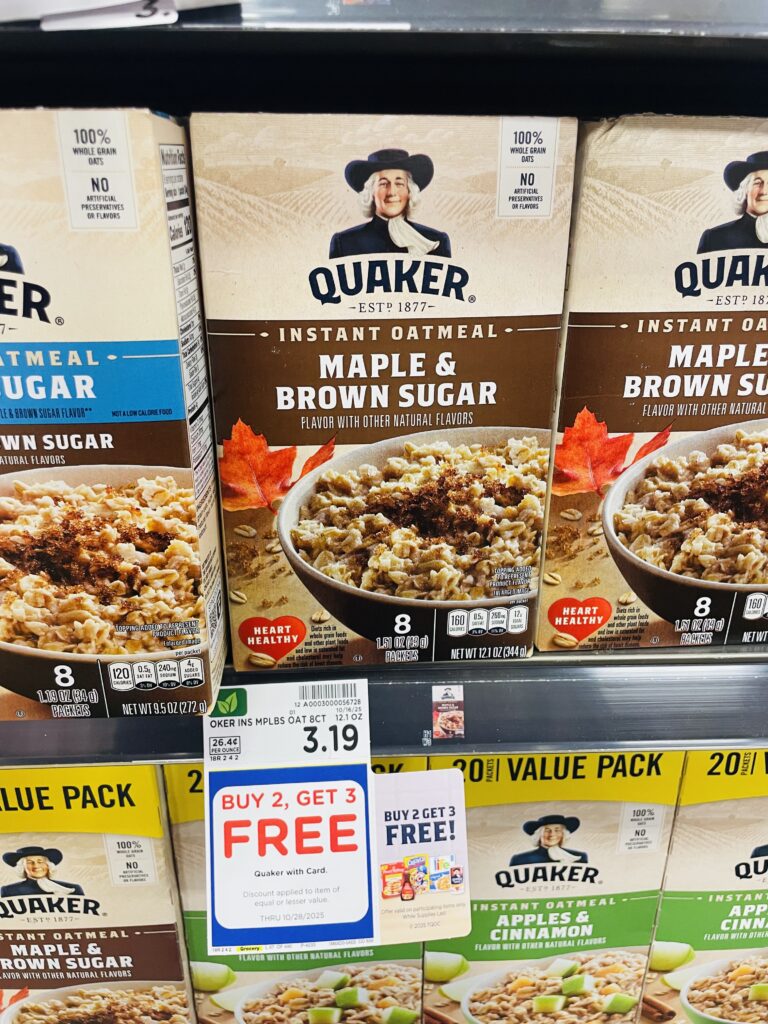 Quaker Kroger Shelf Image