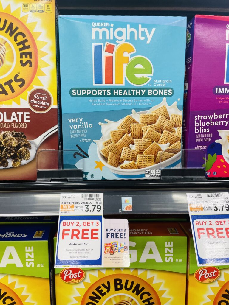 Quaker Kroger Shelf Image
