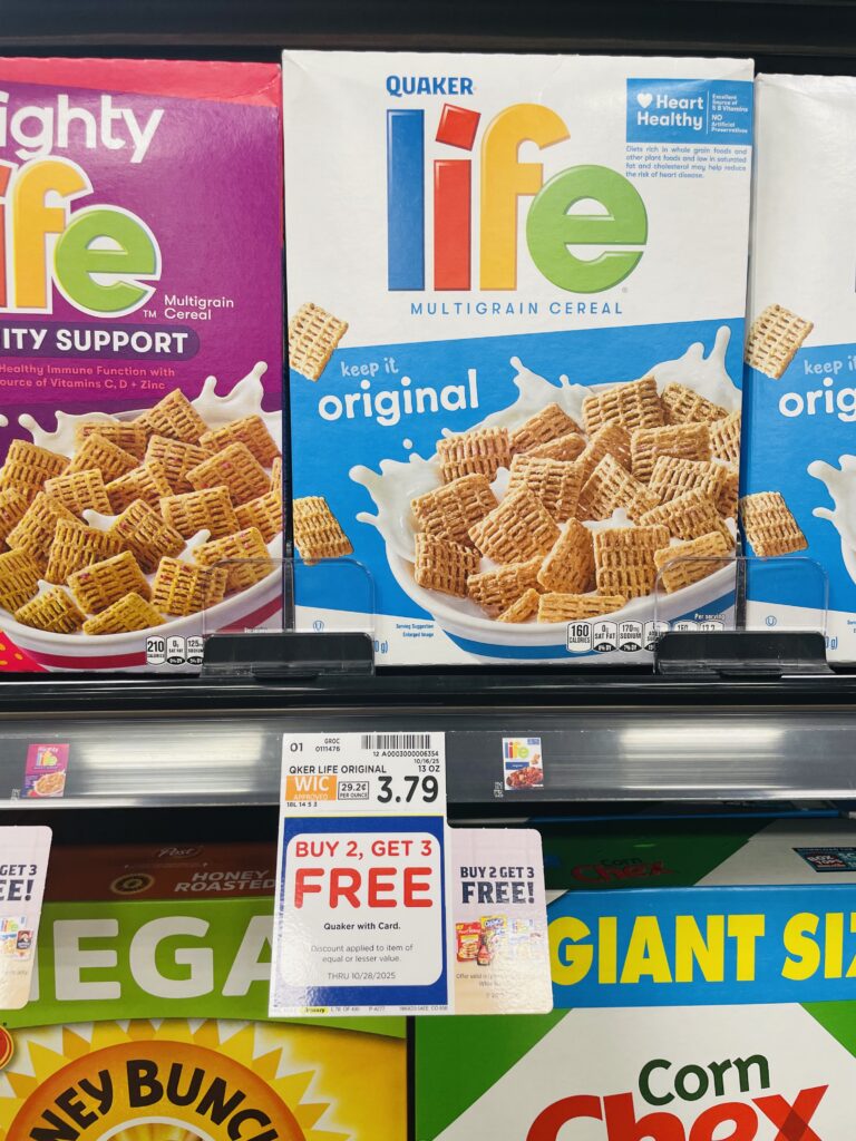 Quaker Kroger Shelf Image