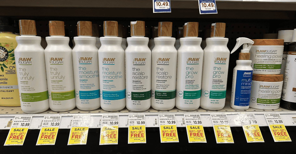Raw Sugar Hair Care Kroger Shelf image