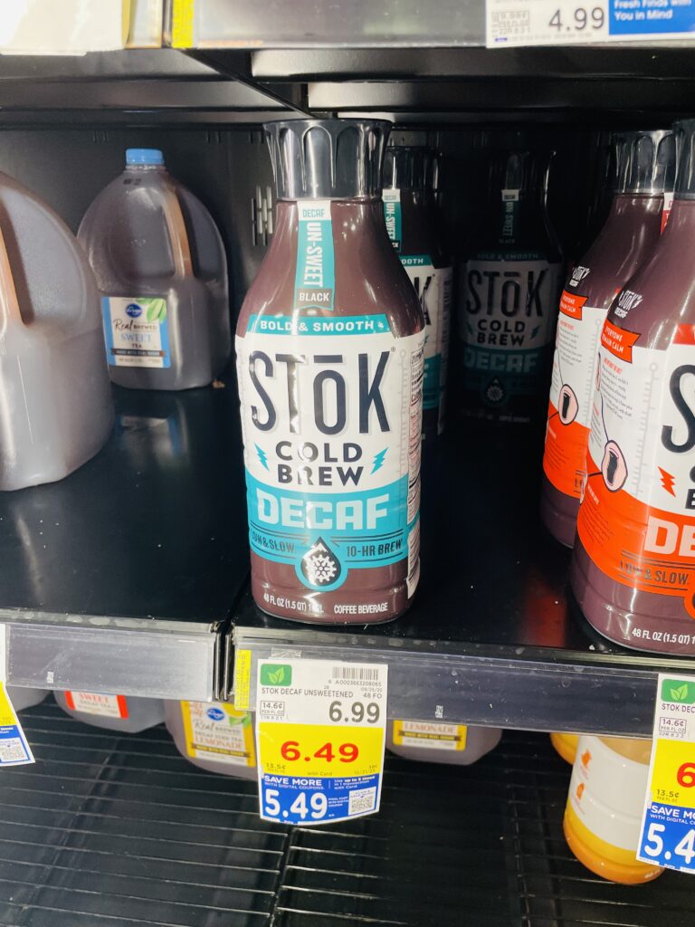 Stok Cold Brew kroger shelf image (1)