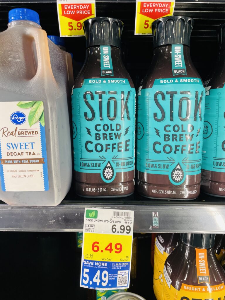 Stok Cold Brew kroger shelf image (1)