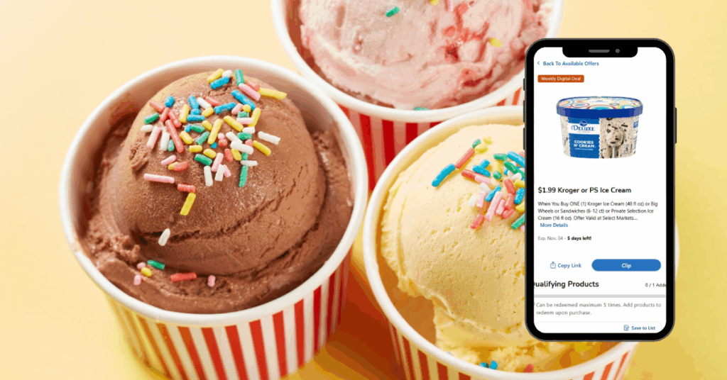 kroger and ps ice cream