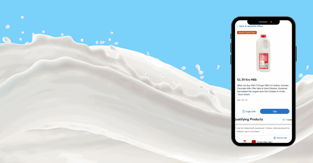 kroger milk