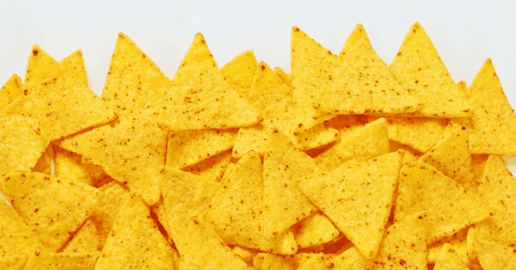 cheetos, ruffles and tostitos