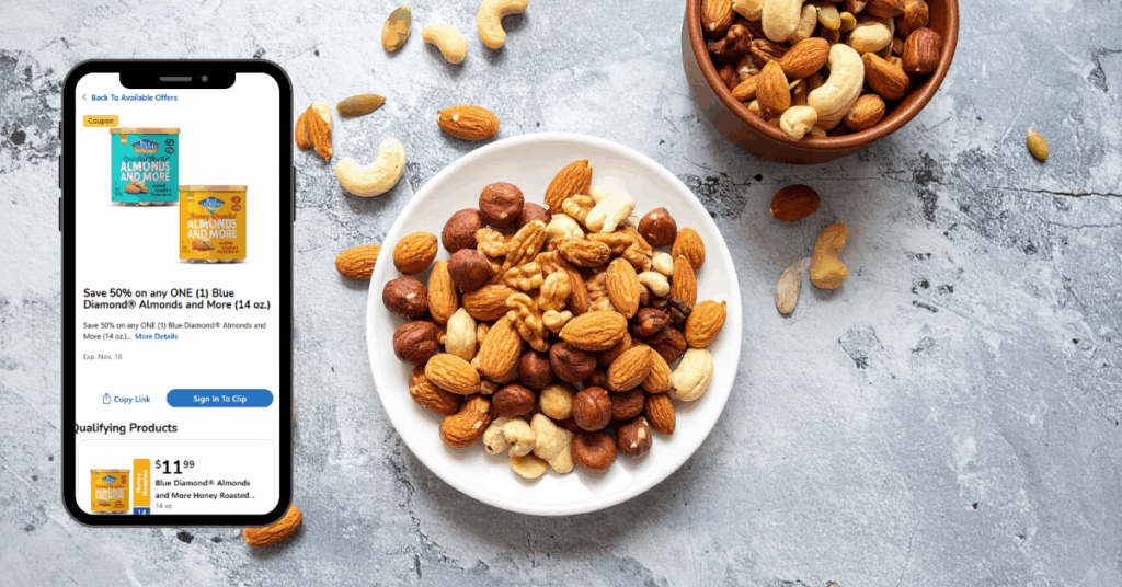 blue diamond almonds and more