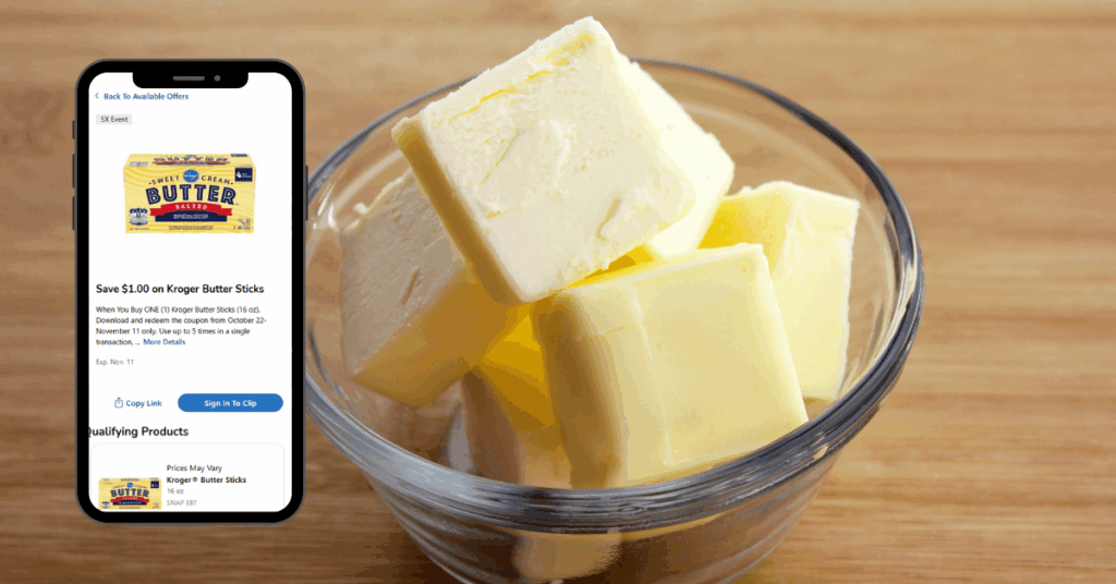 kroger butter
