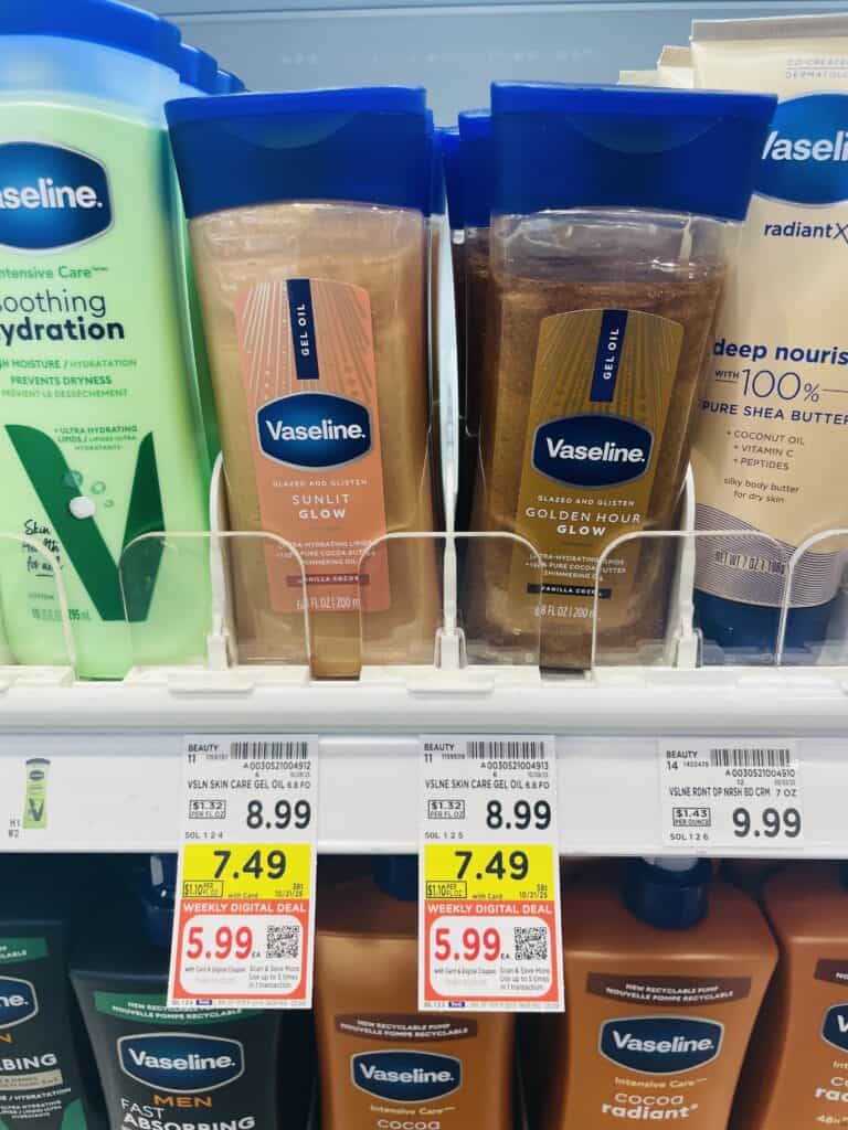 Vaseline Lotion Kroger Shelf image