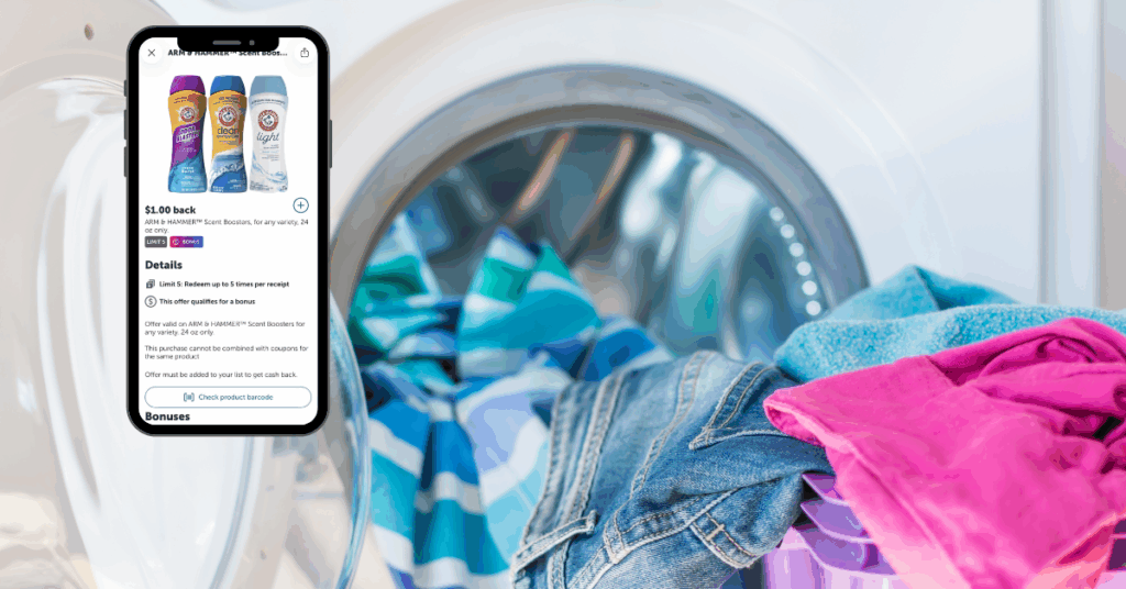 arm and hammer laundry ibotta rebate kroger