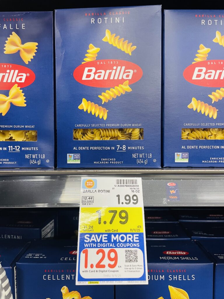 barilla pasta kroger shelf image (1)
