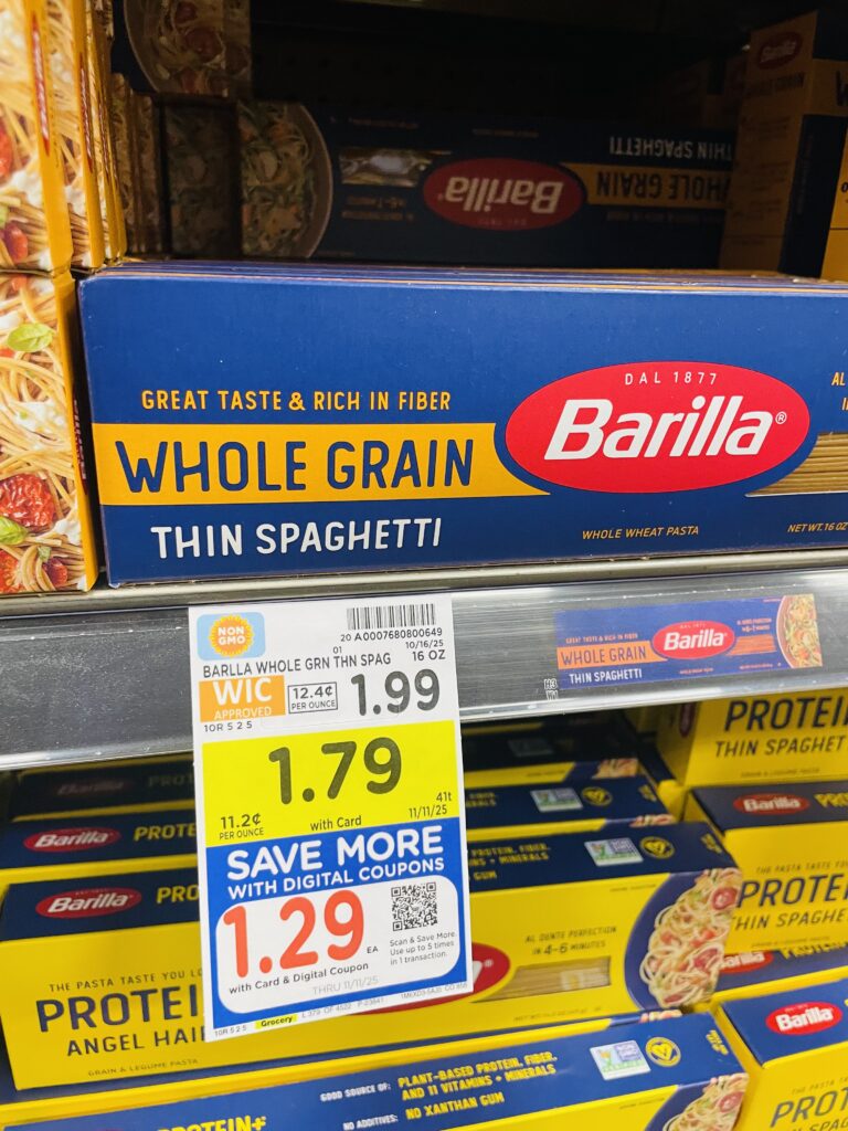 barilla pasta kroger shelf image (1)