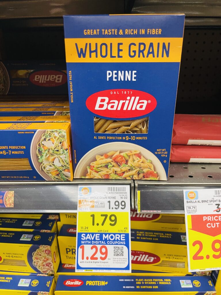 barilla pasta kroger shelf image (1)